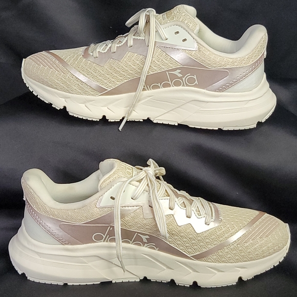 Diadora Womens Mythos Blushield Hip 5 Knit Trainers Running Shoes  Size 10.5 - Picture 2 of 7